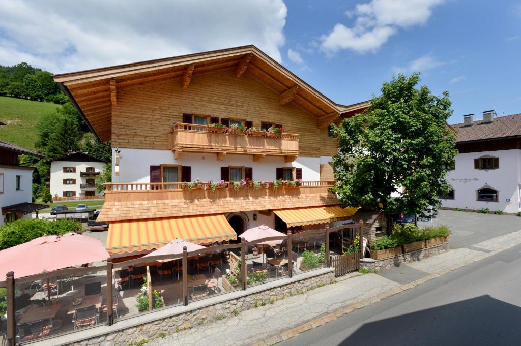 Cafe Pension Koller Brixen im Thale Dış mekan fotoğraf