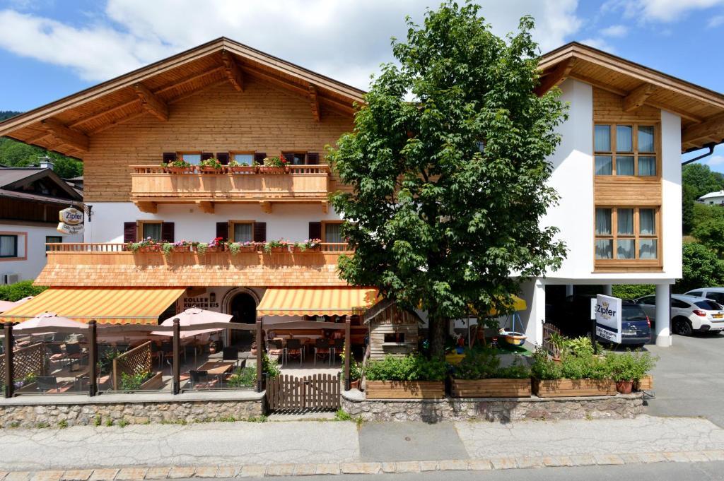 Cafe Pension Koller Brixen im Thale Dış mekan fotoğraf